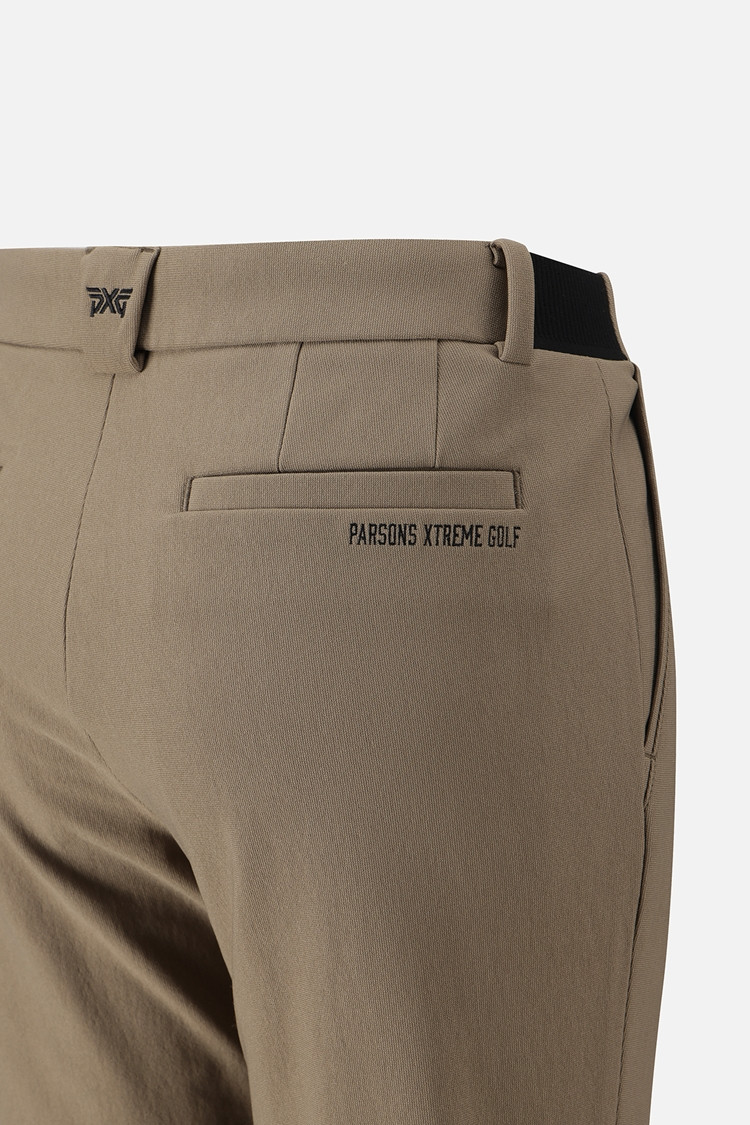 MEN BRUSHED TWO-TONE STANDARD FIT PANTS PKWPM511405 BEIGE 상품 이미지 1