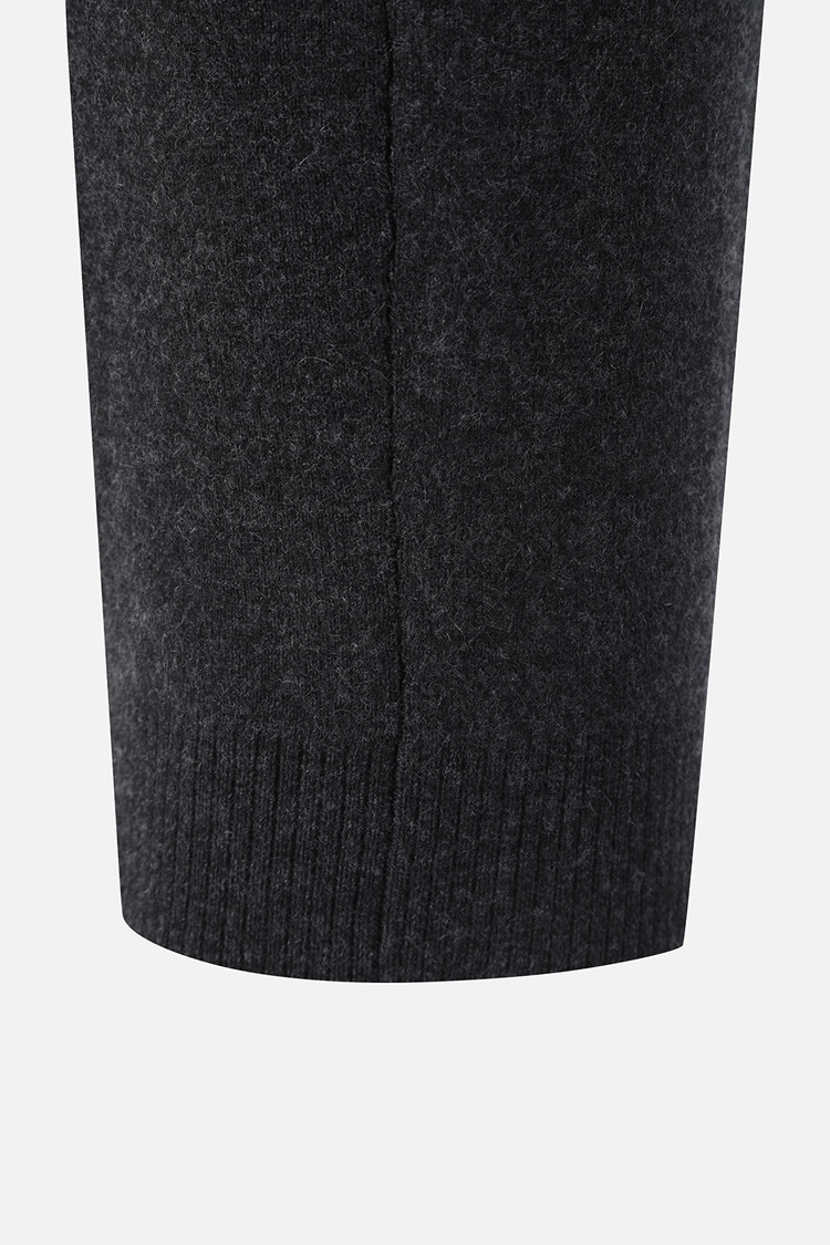 MEN GEN-X CASHEMRE BLEND SET PANTS PKWPM511713 D/GREY 상품 이미지 1