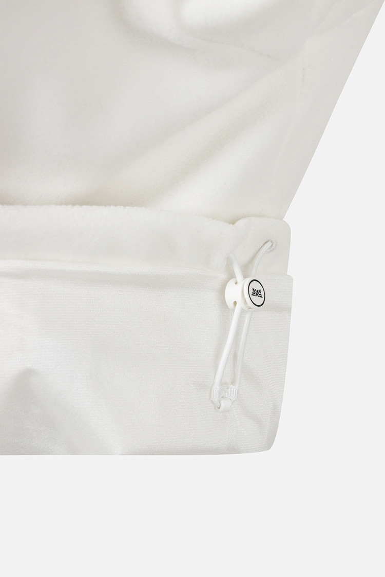 WOMEN ESSENTIAL HALF-ZIP LONG SLEEVE PKWPW111401 WHITE 상품 이미지 1
