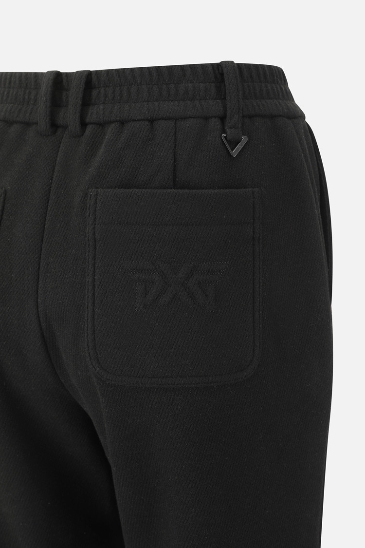 WOMEN BRUSHED JOGGER PANTS PKWPW511221 BLACK 상품 이미지 1