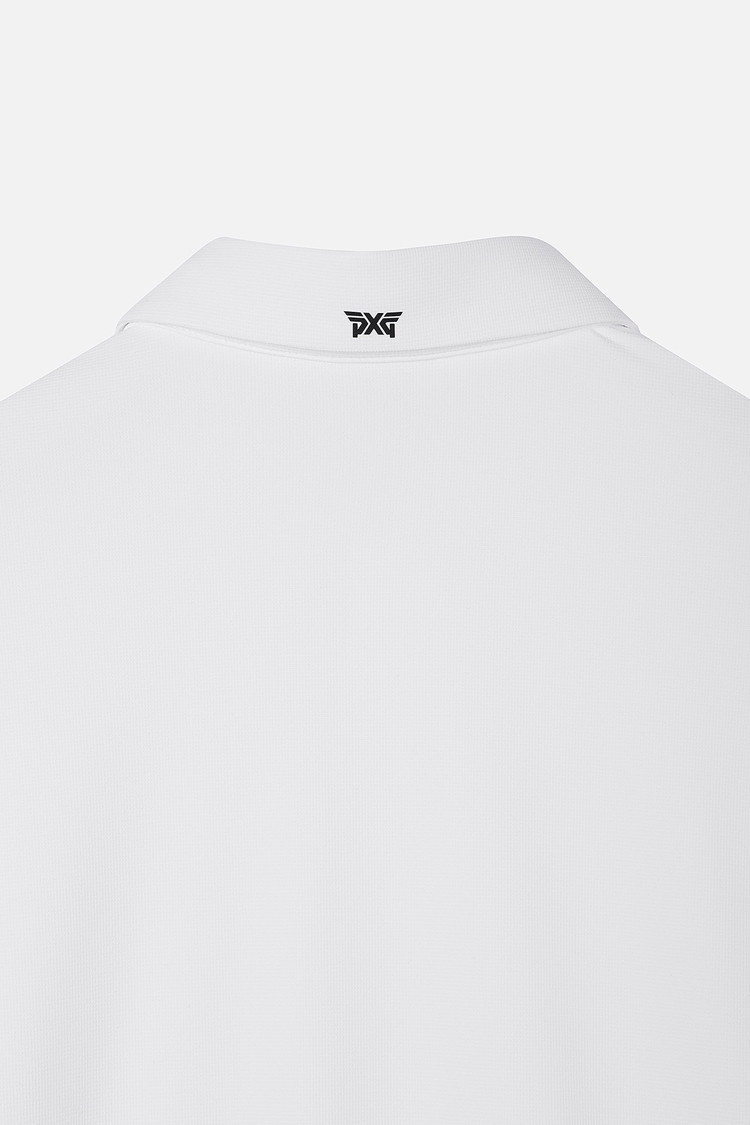 MEN ESSENTIAL COLLAR LONG SLEEVE PKFPM210601 WHITE 상품 이미지 1