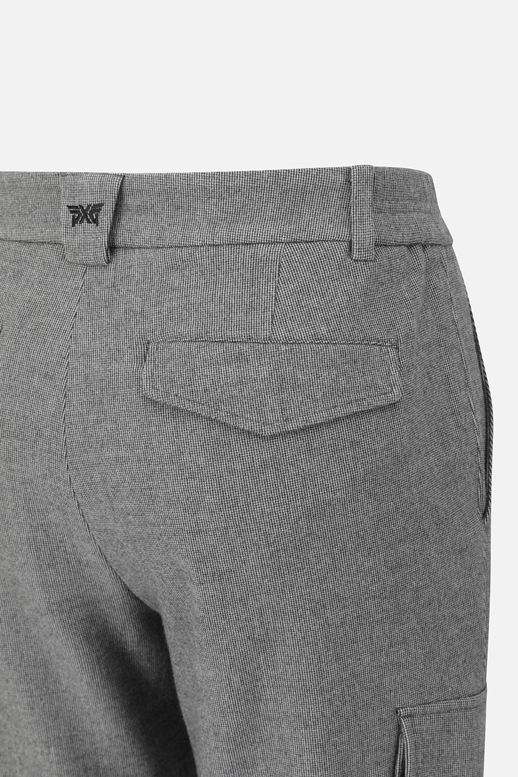 MEN TWO-TONE SEMI-TAPERED FIT PANTS PKFPM511112 M/GREY 상품 이미지 1
