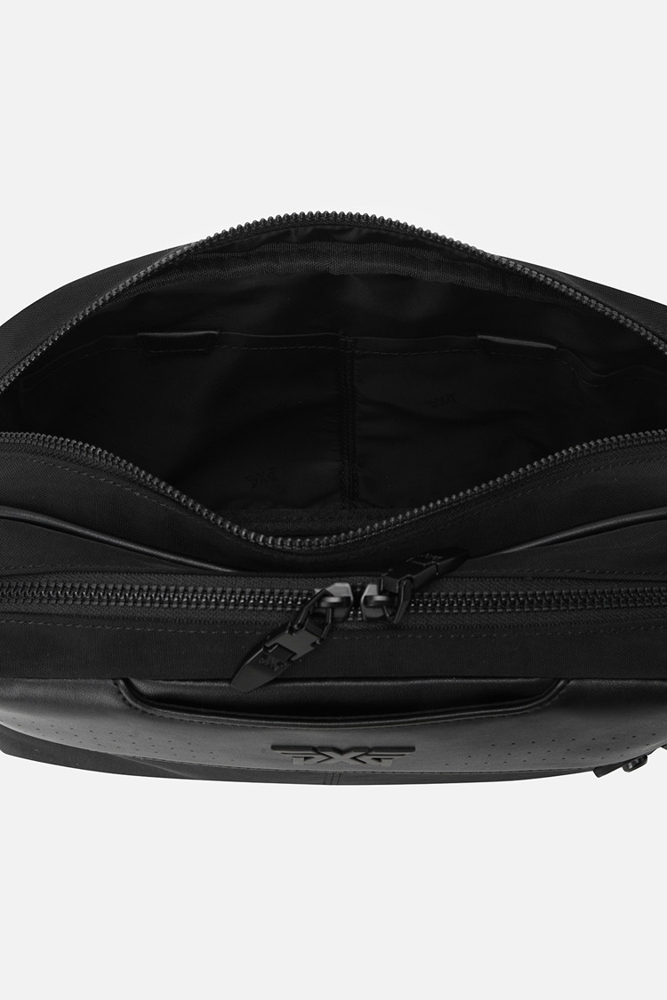 2 RAIL ZIP BIG POUCH PKFPU841021 BLACK 상품 이미지 1