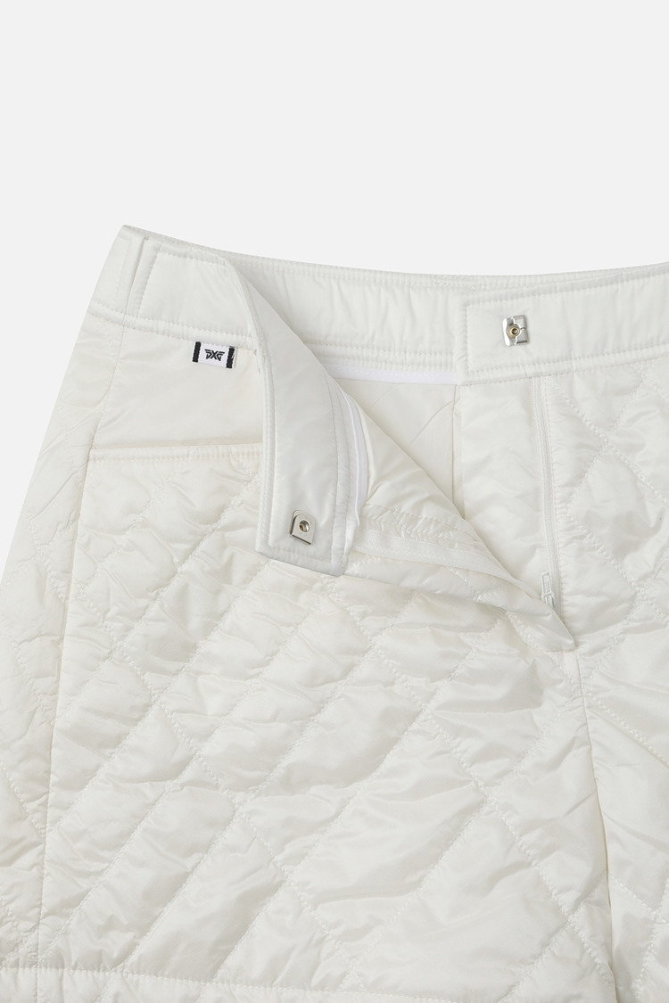 WOMEN RE-WOOL PADDED SHORTS PKFPW520901 WHITE 상품 이미지 1