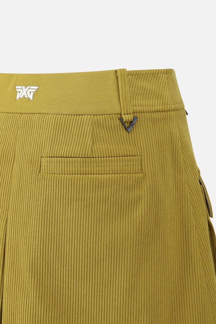WOMEN CORDUROY SKIRT PKFCW560508 MOSS GREEN 상품 이미지7