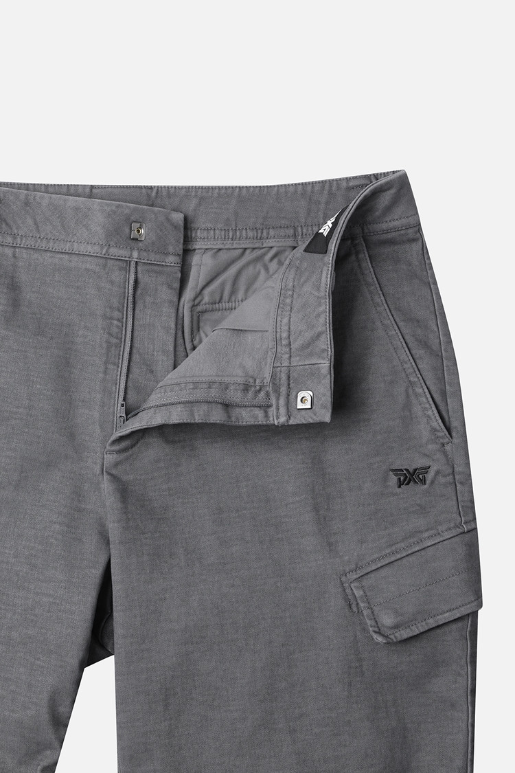 MEN DYEING SEMI-TAPERED FIT PANTS PKFPM510711 L/GREY 상품 이미지 1