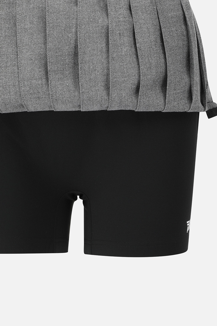 WOMEN WRAP SKIRT PKFPW560812 M/GREY 상품 이미지 1