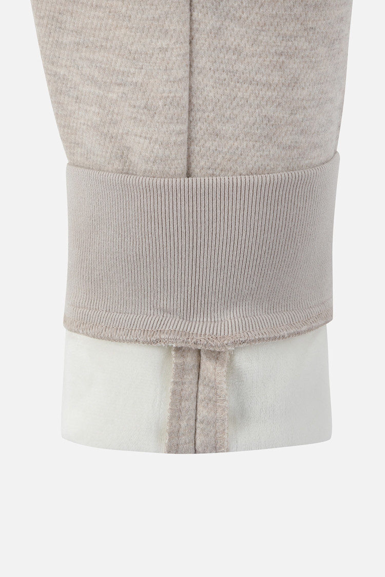 WOMEN BRUSHED JOGGER PANTS PKWPW511205 BEIGE 상품 이미지 1