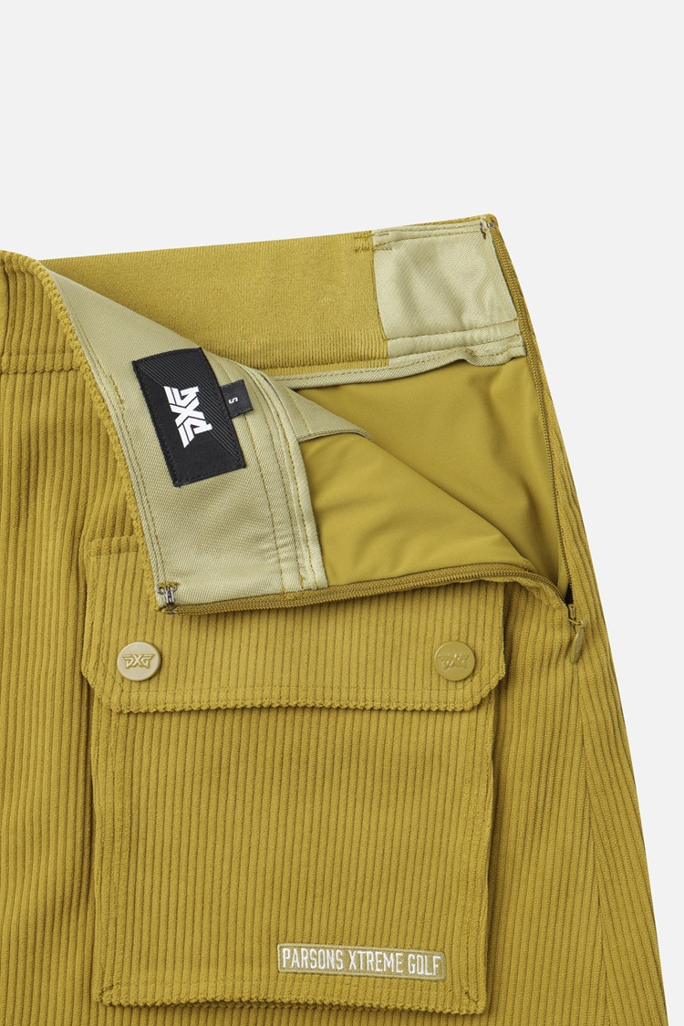 WOMEN CORDUROY SKIRT PKFCW560508 MOSS GREEN 상품 이미지8