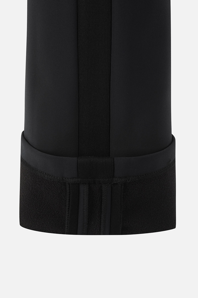 WOMEN BONDED SLIM BOOTCUT PANTS PKWPW511121 BLACK 상품 이미지 1
