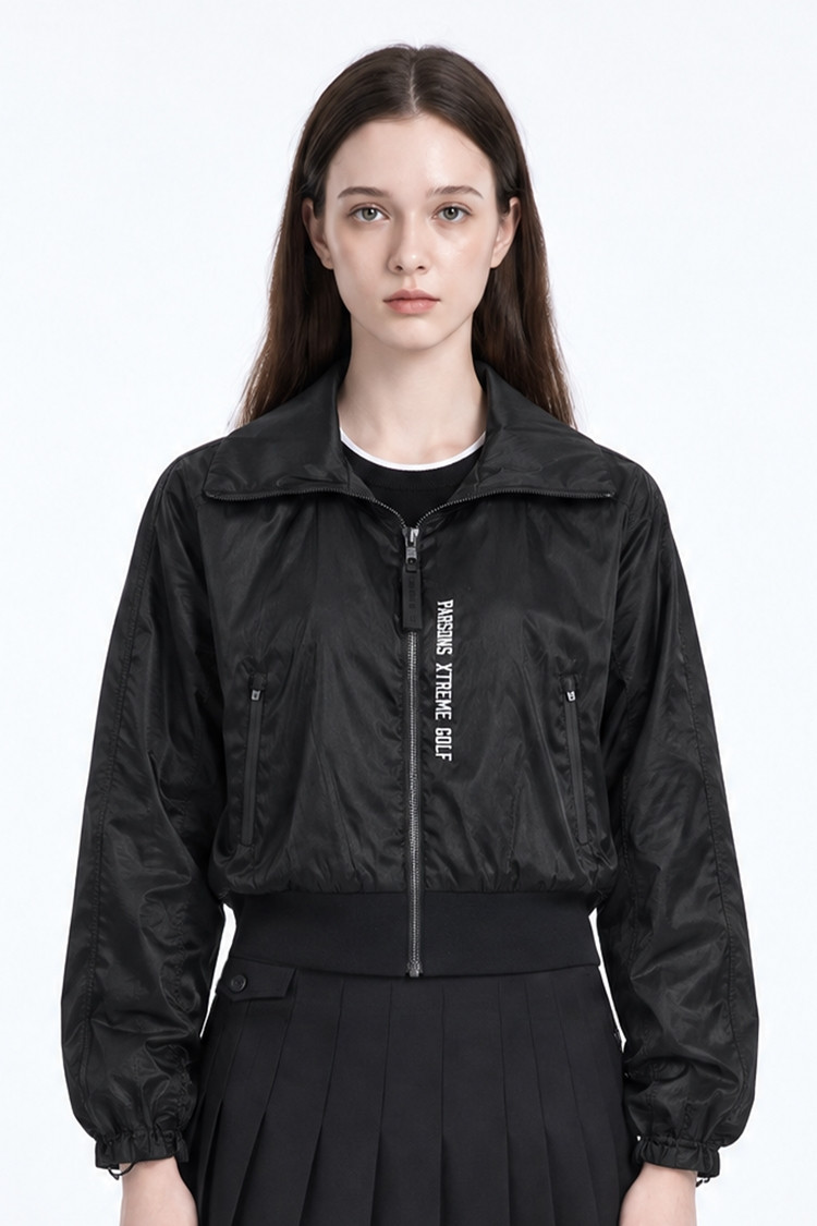WOMEN GENO MA-1 JACKET PKFCW610321 BLACK 상품 이미지 1