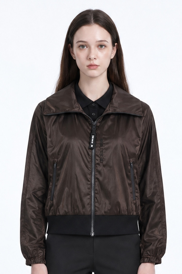 WOMEN GENO MA-1 JACKET PKFCW610387 BROWN 상품 이미지 1