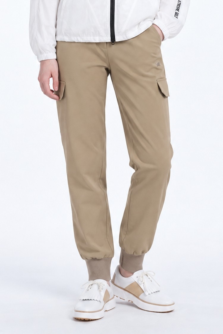 WOMEN JOGGER PANTS PKFPW510505 BEIGE 상품 이미지0