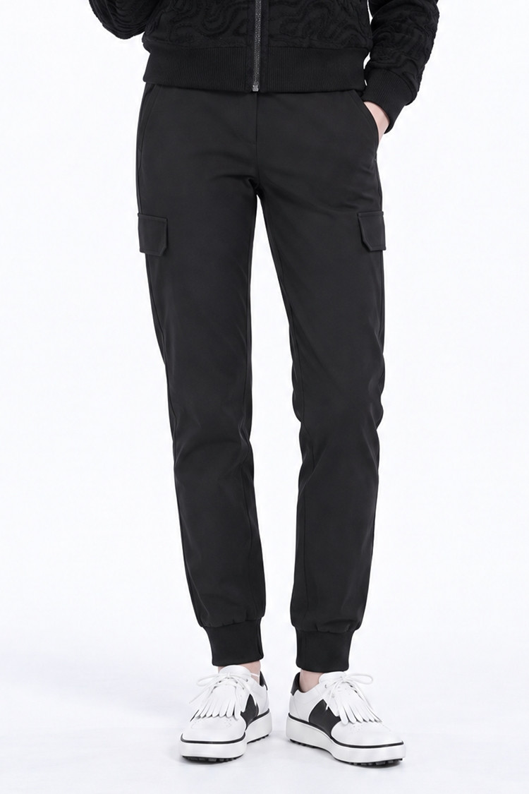 WOMEN JOGGER PANTS PKFPW510521 BLACK 상품 이미지0