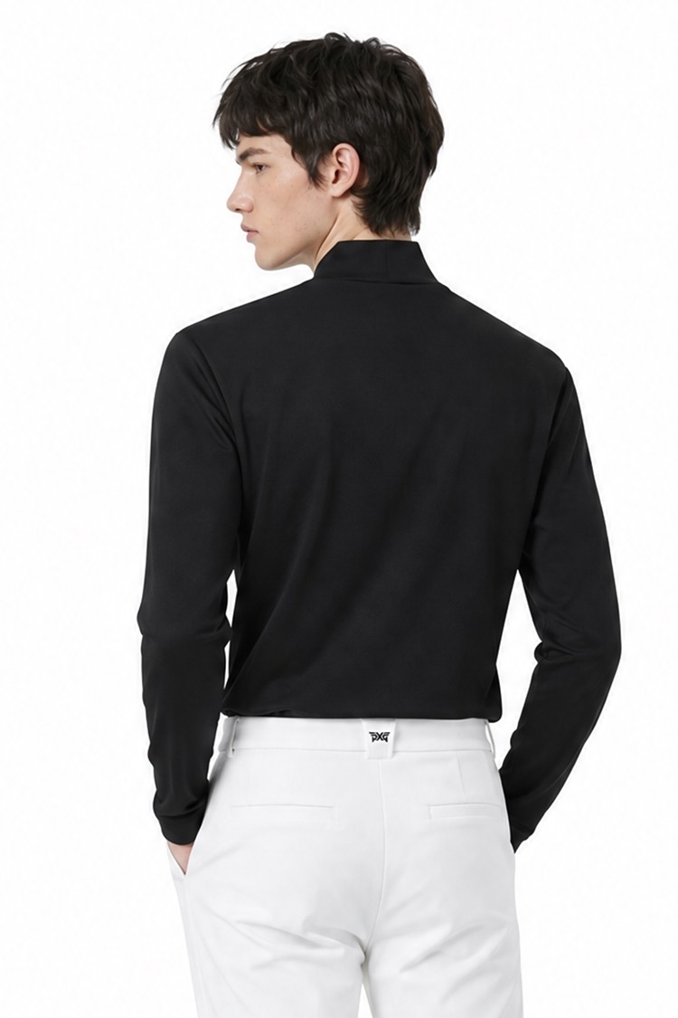 MEN ESSENTIAL BASELAYER LONG SLEEVE PKFPM110421 BLACK 상품 이미지 1