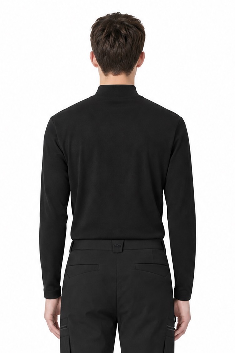 MEN BRUSHED BASELAYER LONG SLEEVE PKFPM111221 BLACK 상품 이미지 1