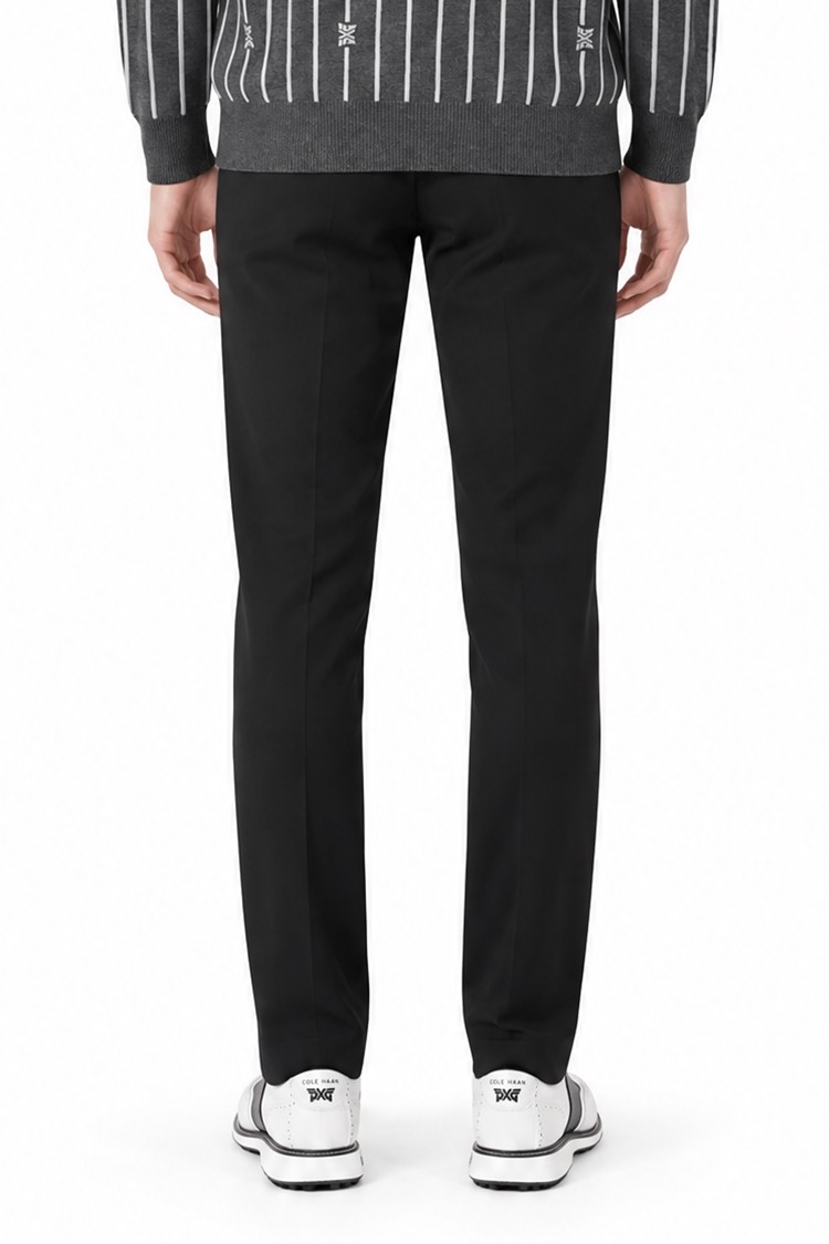 MEN ESSENTIAL STANDARD FIT PANTS PKFPM510221 BLACK 상품 이미지 1