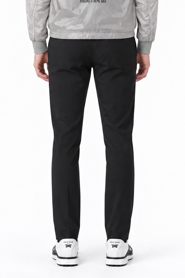 MEN ESSENTIAL SLIM FIT PANTS PKFPM510521 BLACK 상품 이미지 1