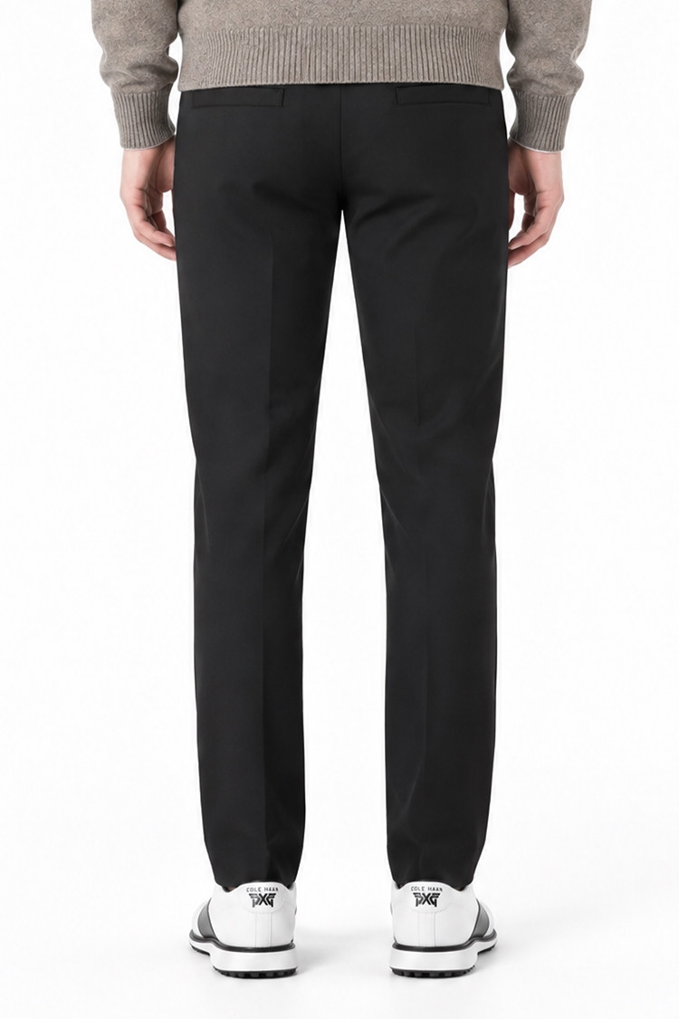 MEN R/N STANDARD FIT PANTS PKFPM510621 BLACK 상품 이미지 1