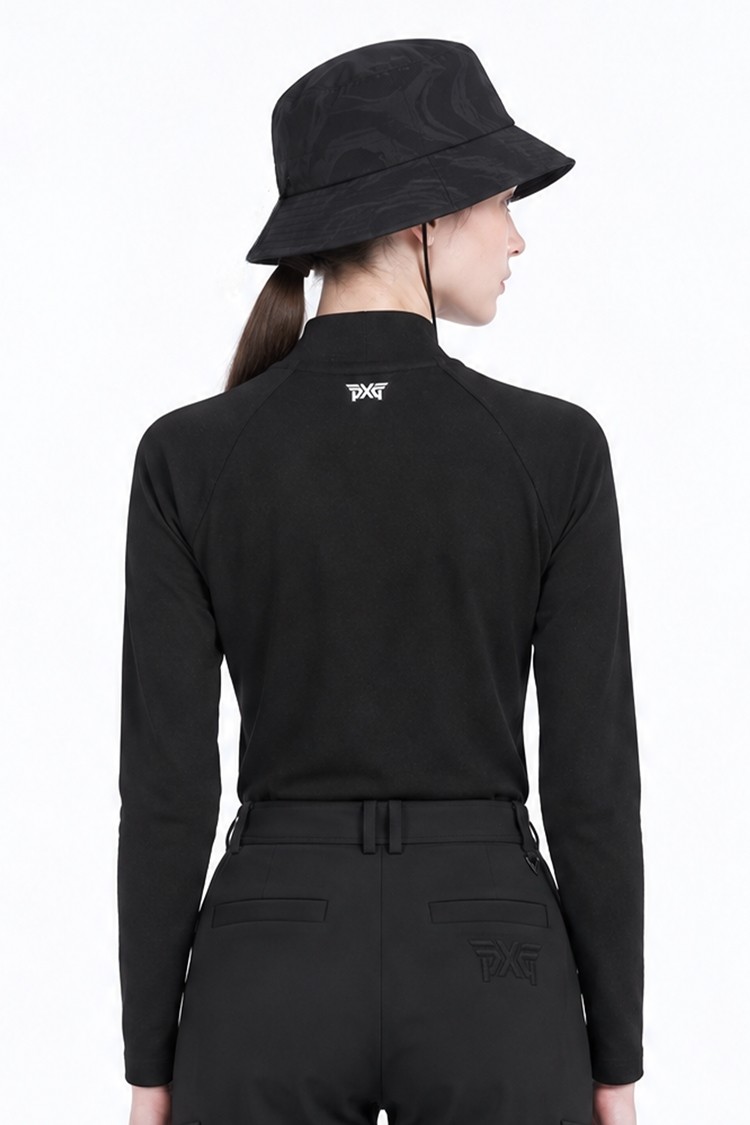 WOMEN MOCK NECK BASELAYER PKFPW110721 BLACK 상품 이미지 1