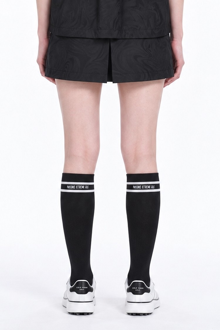WOMEN DAMASKUS JQD SKIRT PKFPW560321 BLACK 상품 이미지 1