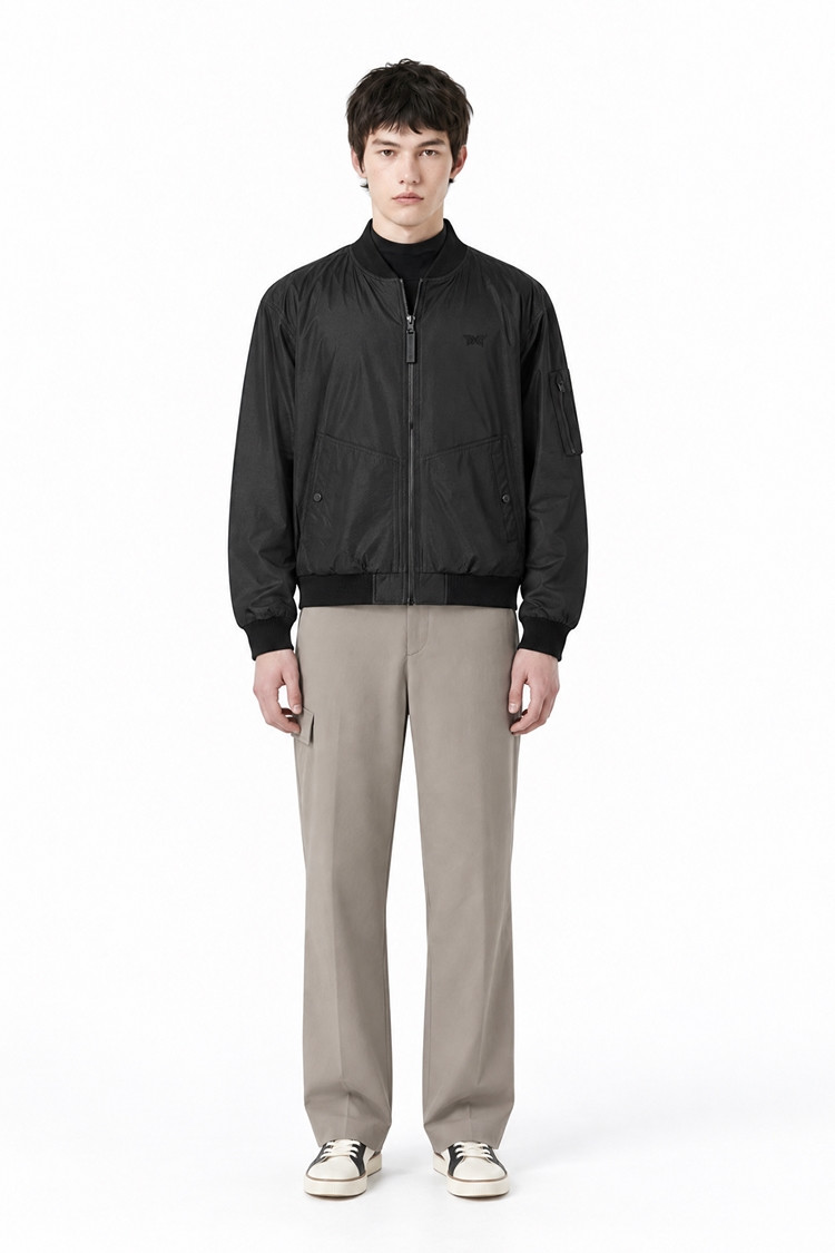 MEN GENO MA-1 JACKET PKFCM610321 BLACK 상품 이미지 1