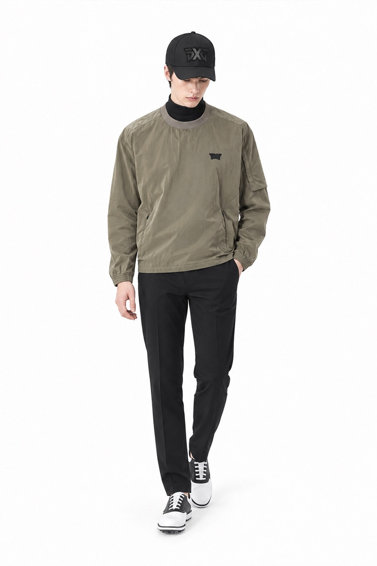 MEN ANORAK JACKET PKFPM610405 BEIGE 상품 이미지 1