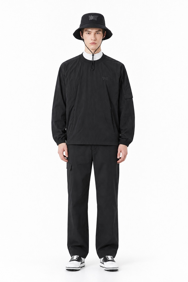 MEN ANORAK JACKET PKFPM610421 BLACK 상품 이미지 1