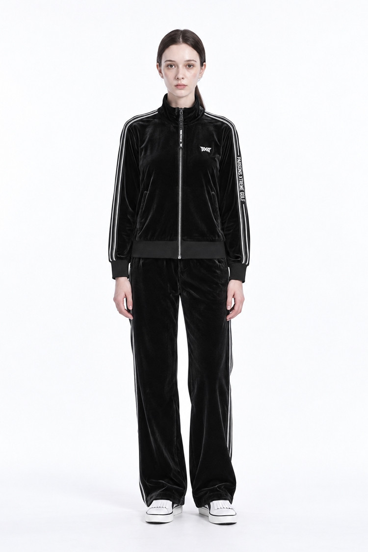 WOMEN JERSEY SET-UP JACKET PKFPW150621 BLACK 상품 이미지 1