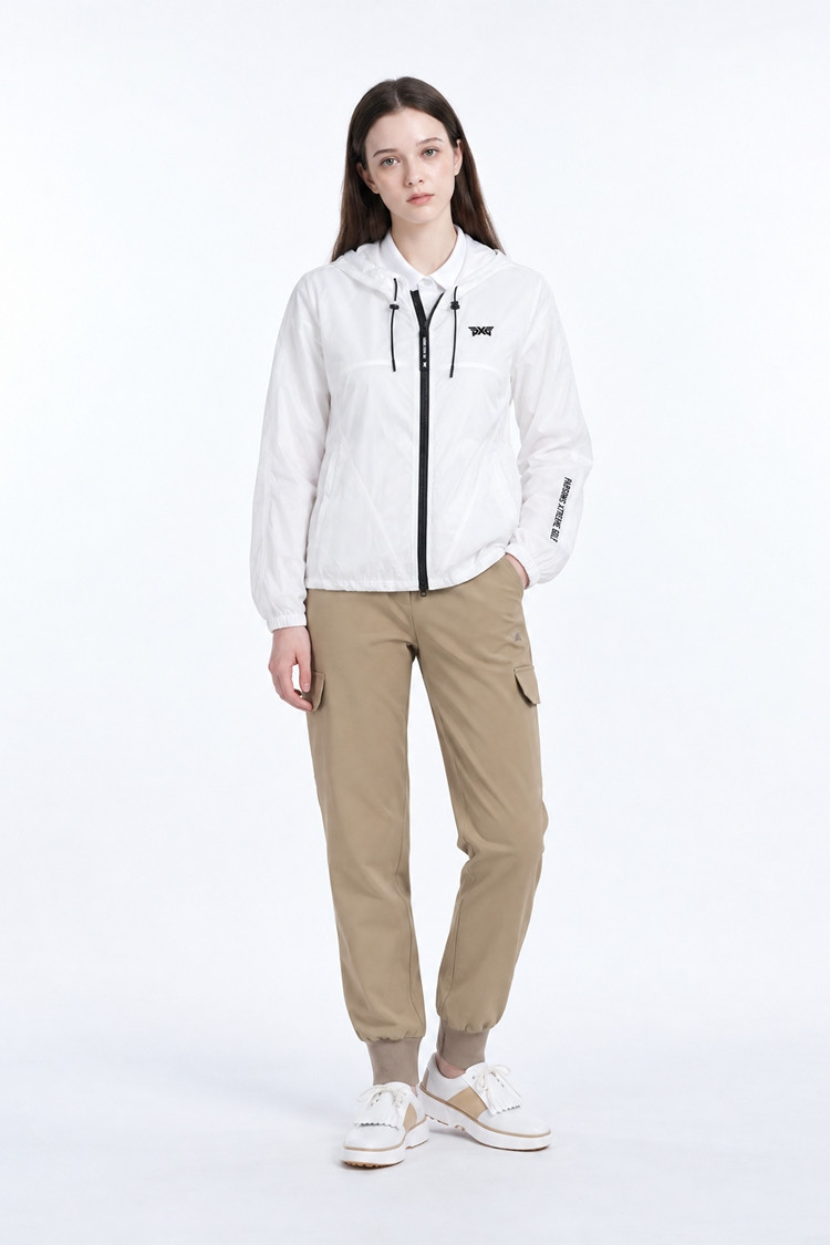 WOMEN JOGGER PANTS PKFPW510505 BEIGE 상품 이미지2