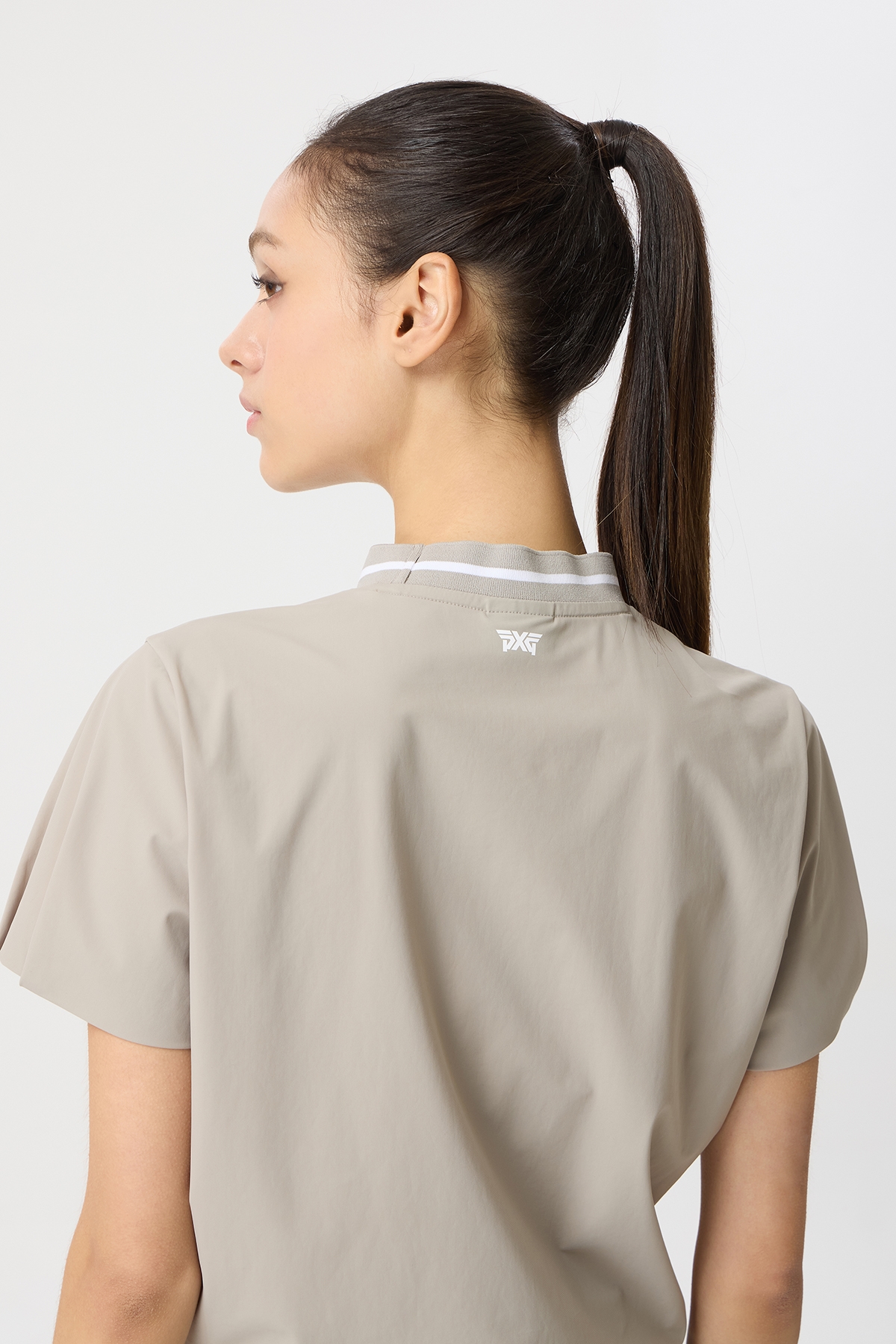 【PXG】WOMENS SUMMER PIN TUK POINT SHORT-SLEEVE PXG - Parsons Xtreme Golf