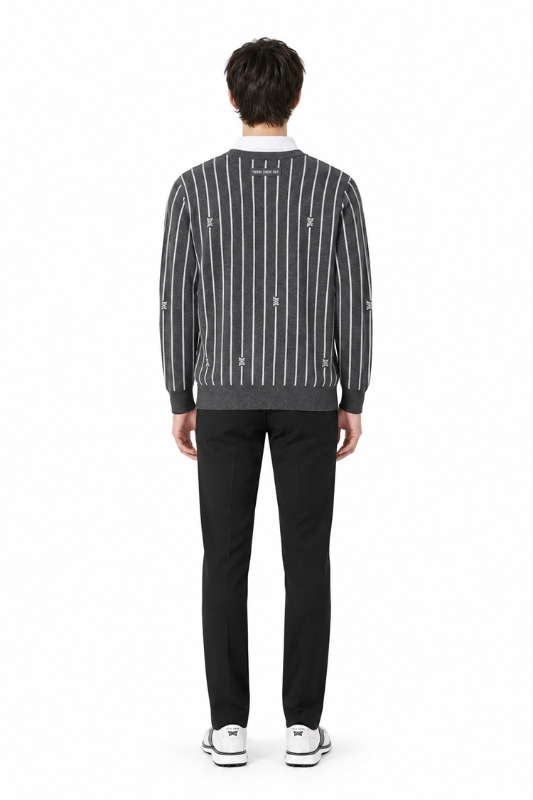 MEN ESSENTIAL STANDARD FIT PANTS PKFPM510221 BLACK 상품 이미지 1