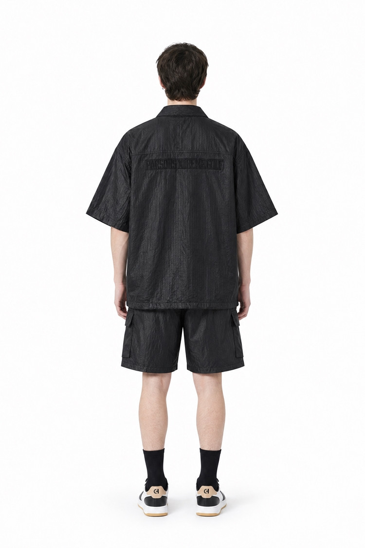 MEN SHORT PANTS PKFPM520121 BLACK 상품 이미지 1