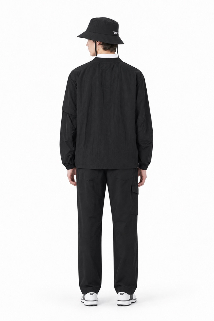 MEN ANORAK JACKET PKFPM610421 BLACK 상품 이미지 1