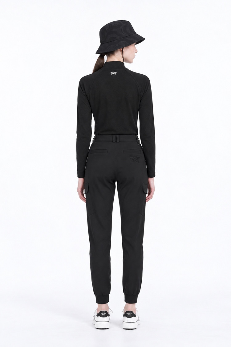 WOMEN MOCK NECK BASELAYER PKFPW110721 BLACK 상품 이미지 1