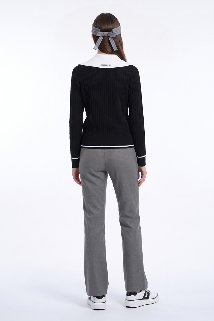 WOMEN BOOTCUT PANTS PKFPW510412 M/GREY 상품 이미지 1