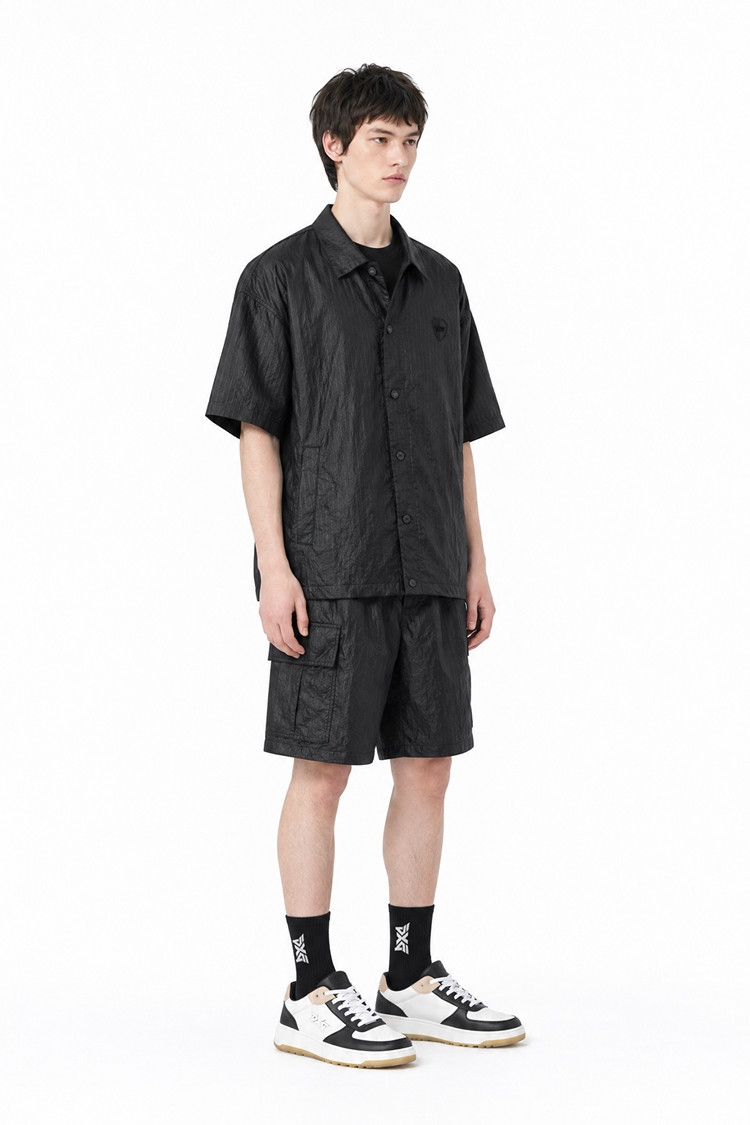 MEN SHORT PANTS PKFPM520121 BLACK 상품 이미지 1