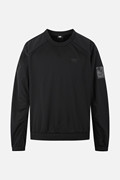 MEN GENO WOVEN HYBRID ROUND LONG SLEEVE PKFPM150821 BLACK 상품 이미지