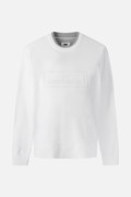 MEN ESSENTIAL ROUND NECK SWEATER PKFPM410401 WHITE 상품 이미지