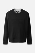 MEN ESSENTIAL ROUND NECK SWEATER PKFPM410421 BLACK 상품 이미지