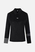 WOMEN SLEEVE DETAIL LONG SLEEVE PKFPW211021 BLACK 상품 이미지