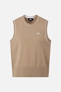 WOMEN BASIC SWEATER VEST PKFPW420305 BEIGE 상품 이미지
