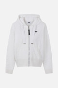 WOMEN DAMASCUS ZIP-UP CARDIGAN PKFPW430601 WHITE 상품 이미지