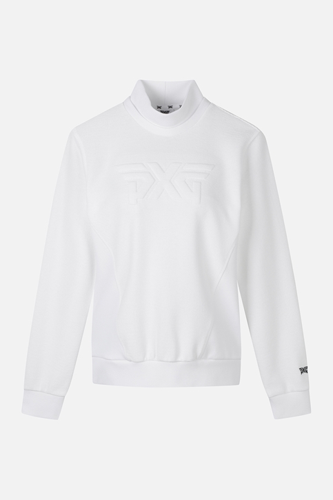 WOMENS MOCK NECK LS T-SHIRT