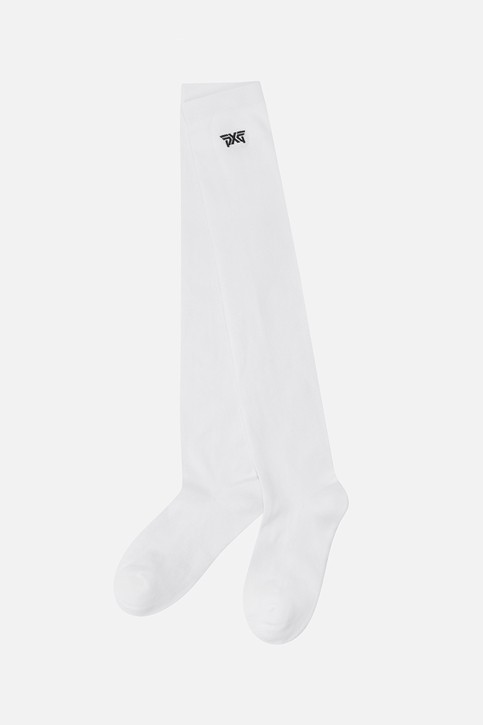 WOMEN LOGO POINT OVER THE KNEE SOCKS
