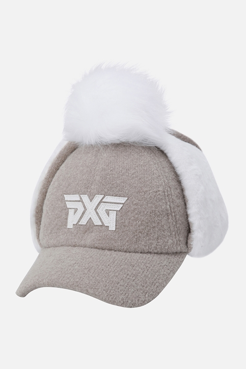 WOMEN FOX FUR BASIC CAP