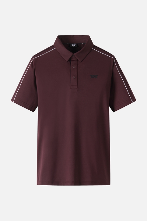 LINE POINT COLLAR SHORT-SLEEVE