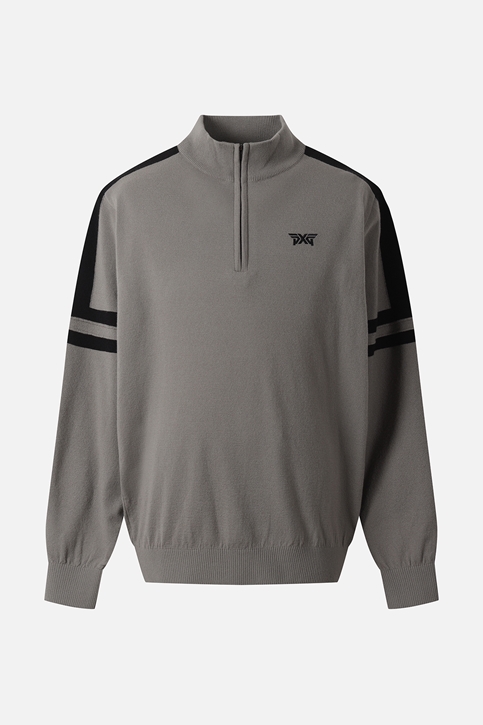 HALF ZIP-UP SWEATER