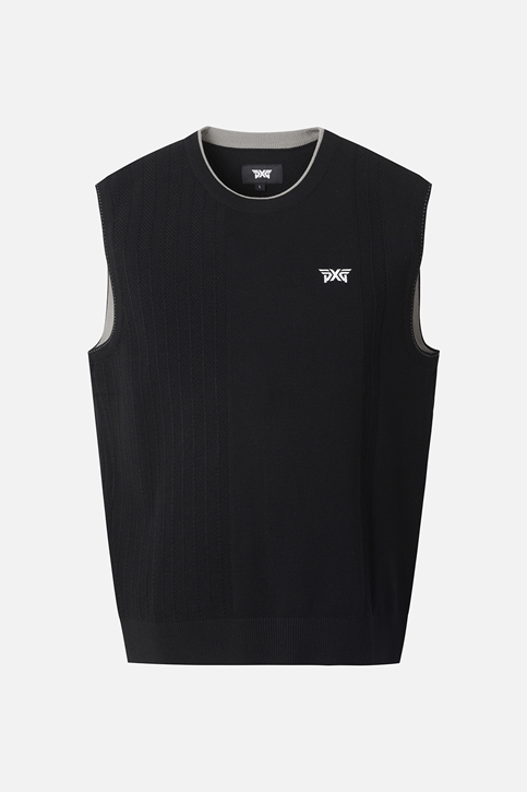 ROUND NECK SWEATER VEST