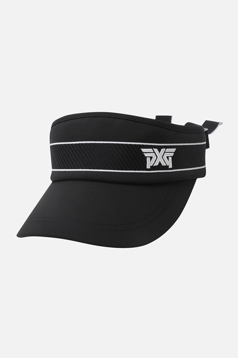 WOMENS WIDE RIBBON VISOR